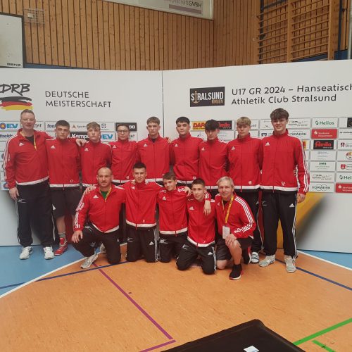 Team Saarland Greco DM U17 in Stralsund