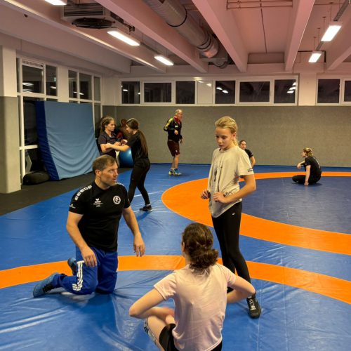 Trainer-Sportlerinnen-Austausch