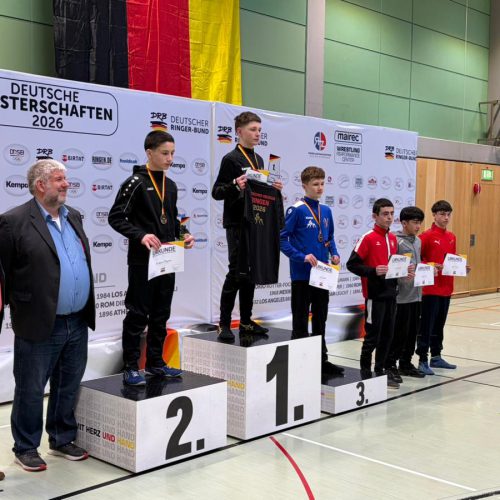 Siegerehrung von Jordi Ball