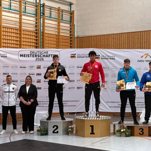 Wieder Edelmetall! Johannes Müller gewinnt nach Silber 2025 in diesem Jahr Bronze im Schwergewicht!