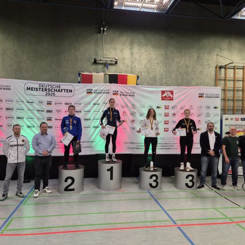 Deutsche Vizemeisterin bis 59kg: Franziska Blaumeiser vom ASV Hüttigweiler