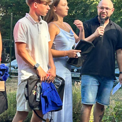 Präsident Alexander Koppey mit lobenden Worten für die Sportlerinnen und Sportler