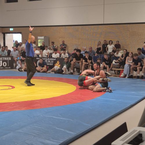 Wichtige Punkte für den AC Heusweiler sammelte Zelimkhan Togusov beim Erfolg im kleinen Finale über den KV Riegelsberg